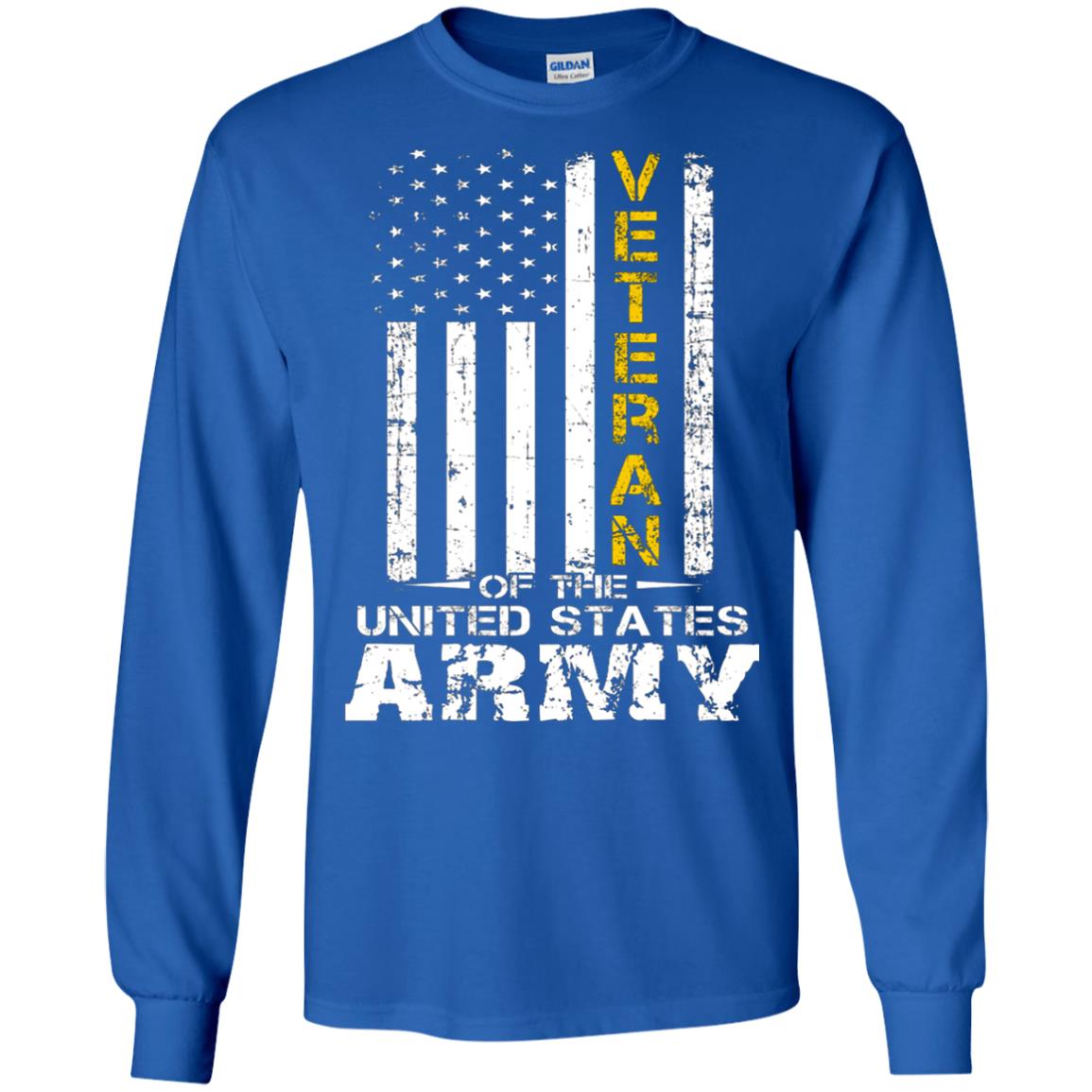 Veteran Of United States Us Army Premium Shirt Royal