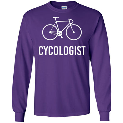 Bicycle Lovers T-shirt Cycologist Purple