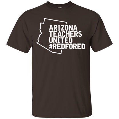 Arizona Teacher Shirt Red For Ed #redfored Dark Chocolate