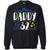 My Daddy Is 32 32nd Birthday Daddy Shirt For Sons Or DaughtersG180 Gildan Crewneck Pullover Sweatshirt 8 oz.
