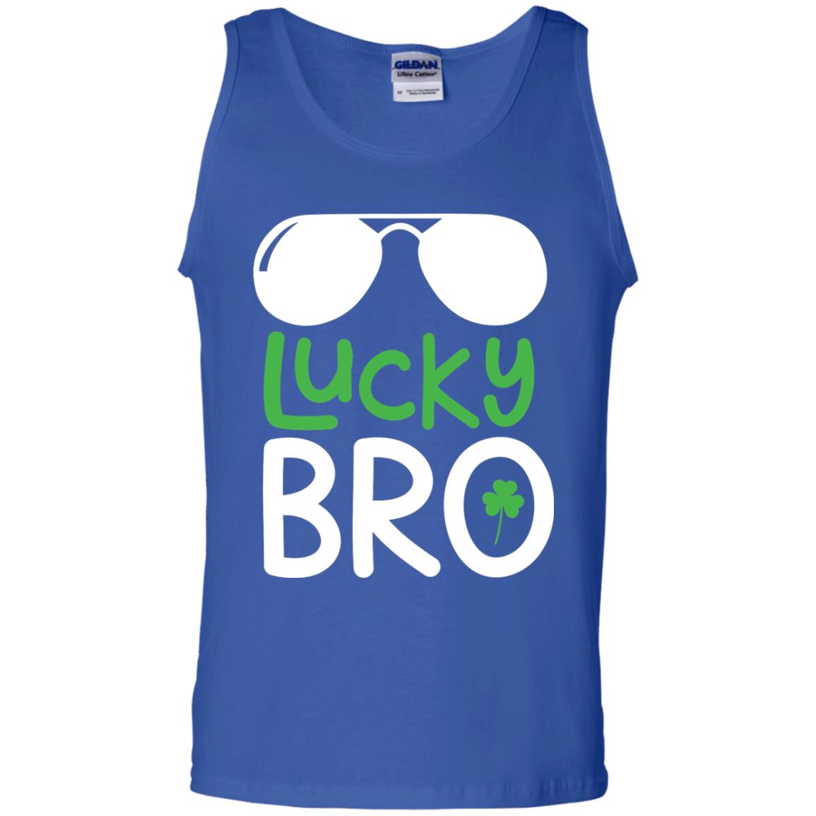 Lucky Bro St. Patrick_s Day T-shirt Royal
