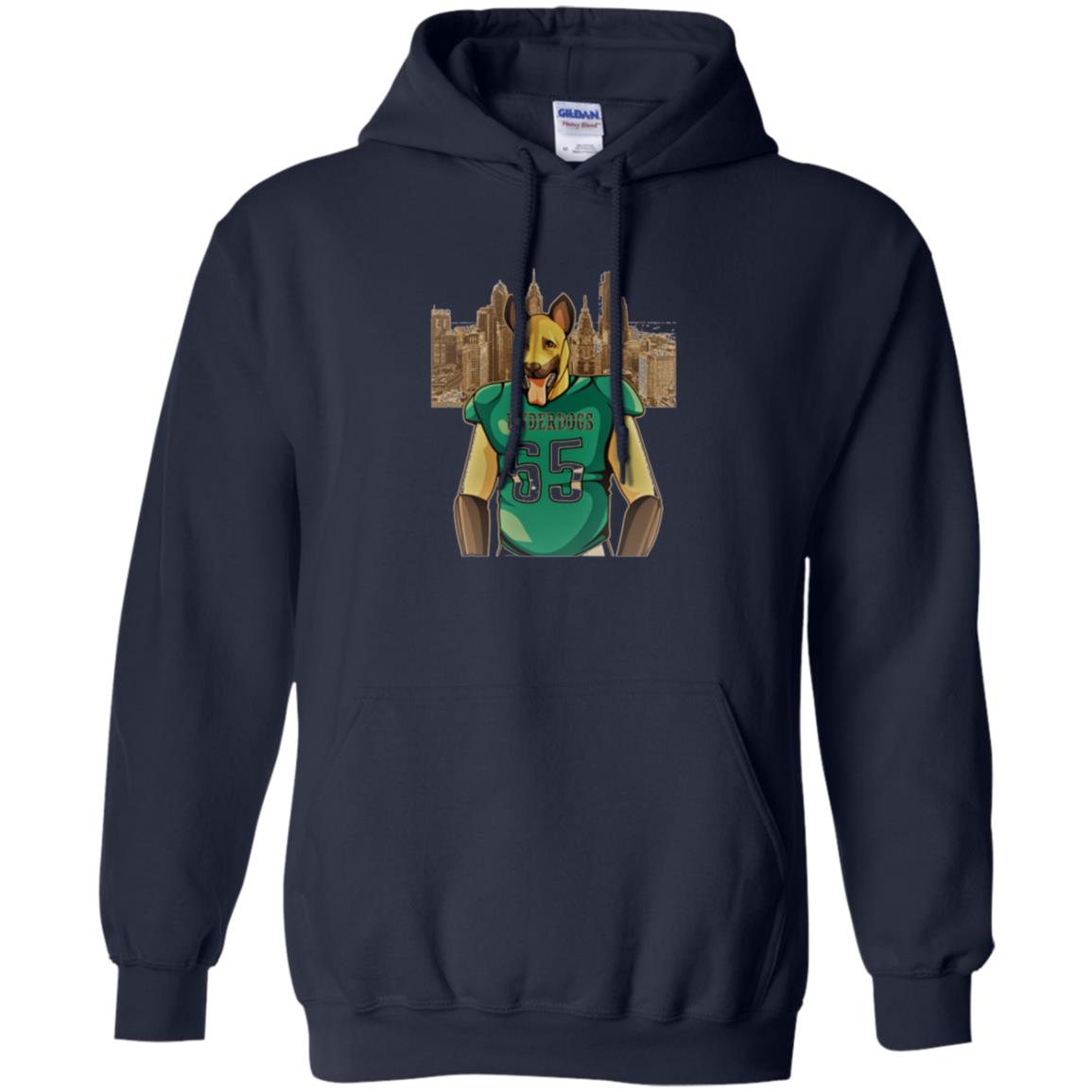 Dog Lover T-shirt Philly Fan Philadelphia Underdogs 2018 Game Day Navy