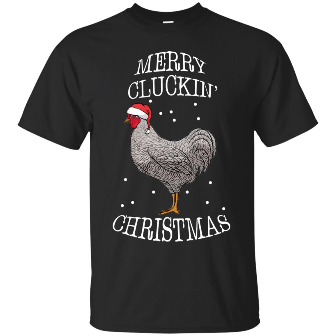 Merry Clucking Christmas Gift 2018 Shirt Black