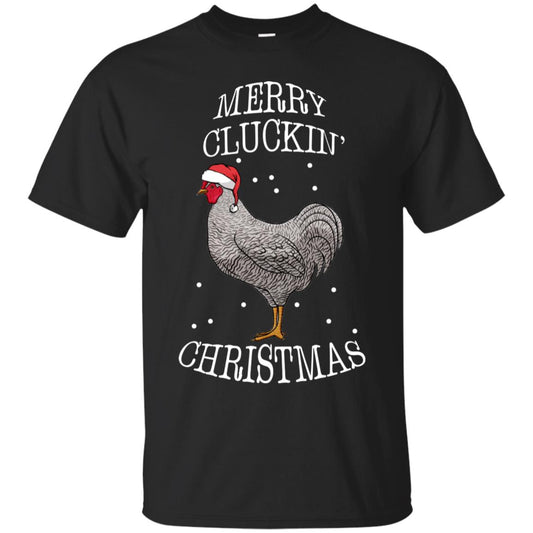 Merry Clucking Christmas Gift 2018 Shirt Black