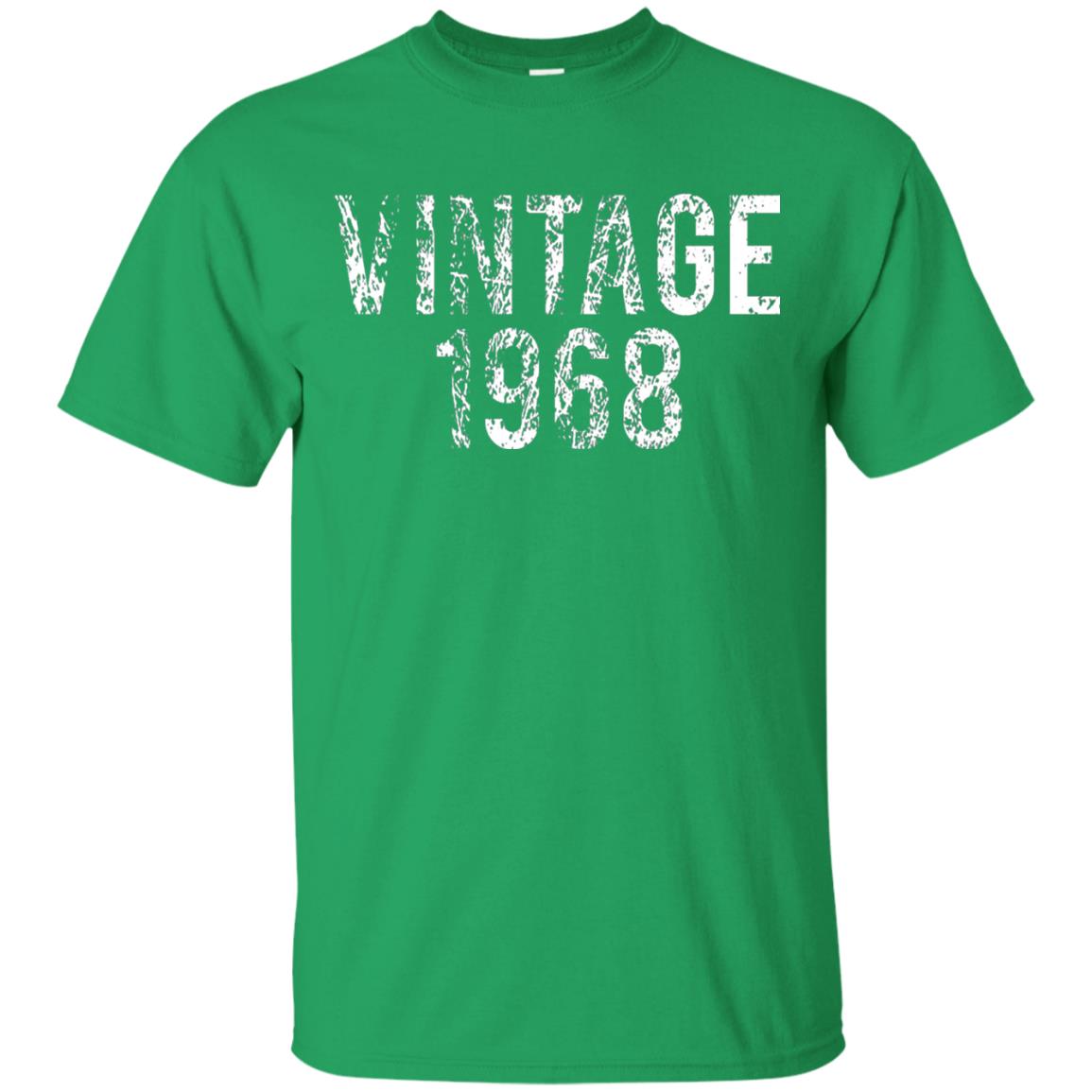 Vintage 1968 50th Birthday Shirt Irish Green