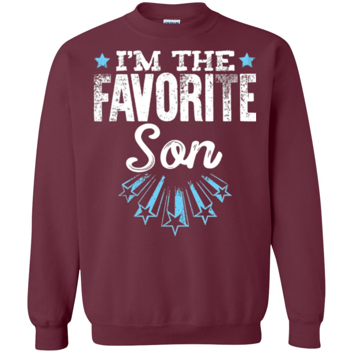 Family T-shirt I_m The Favorite Son Maroon