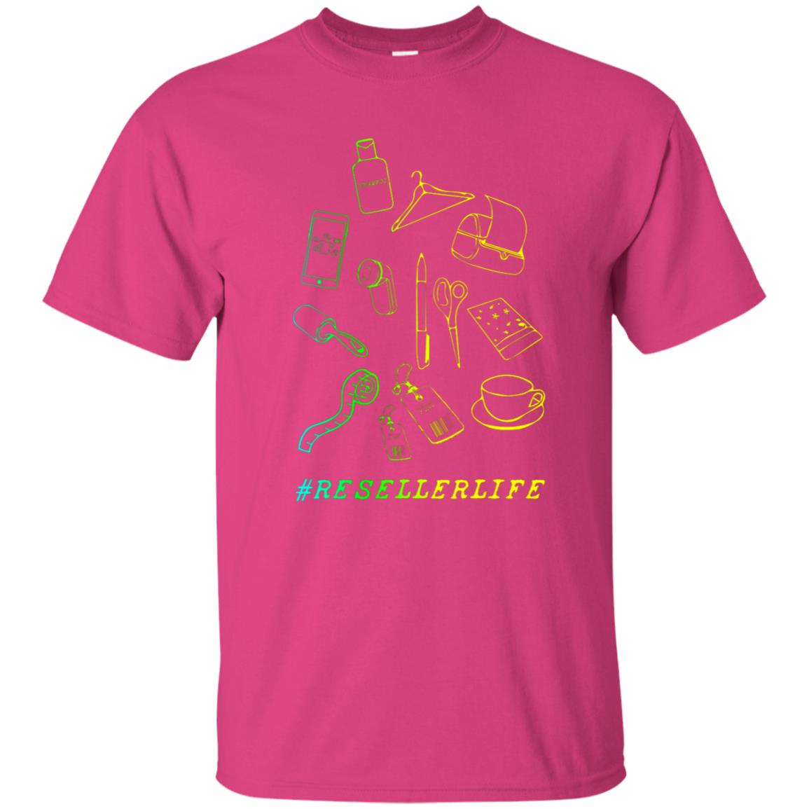 Reseller Life Entrepreneur Self Employed Reselling Gift Shirt Heliconia