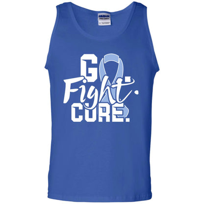 Stomach Cancer Go Fight Cure Periwinkle Ribbon Shirt Royal
