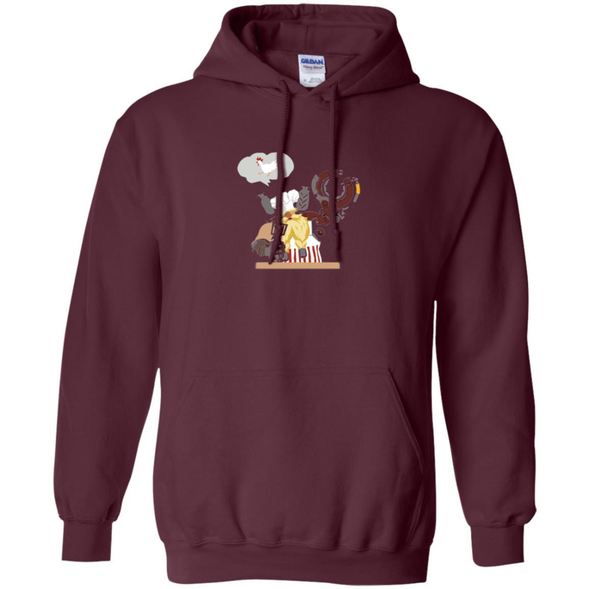 Film T-shirt Torbjorn Chef Spray Maroon