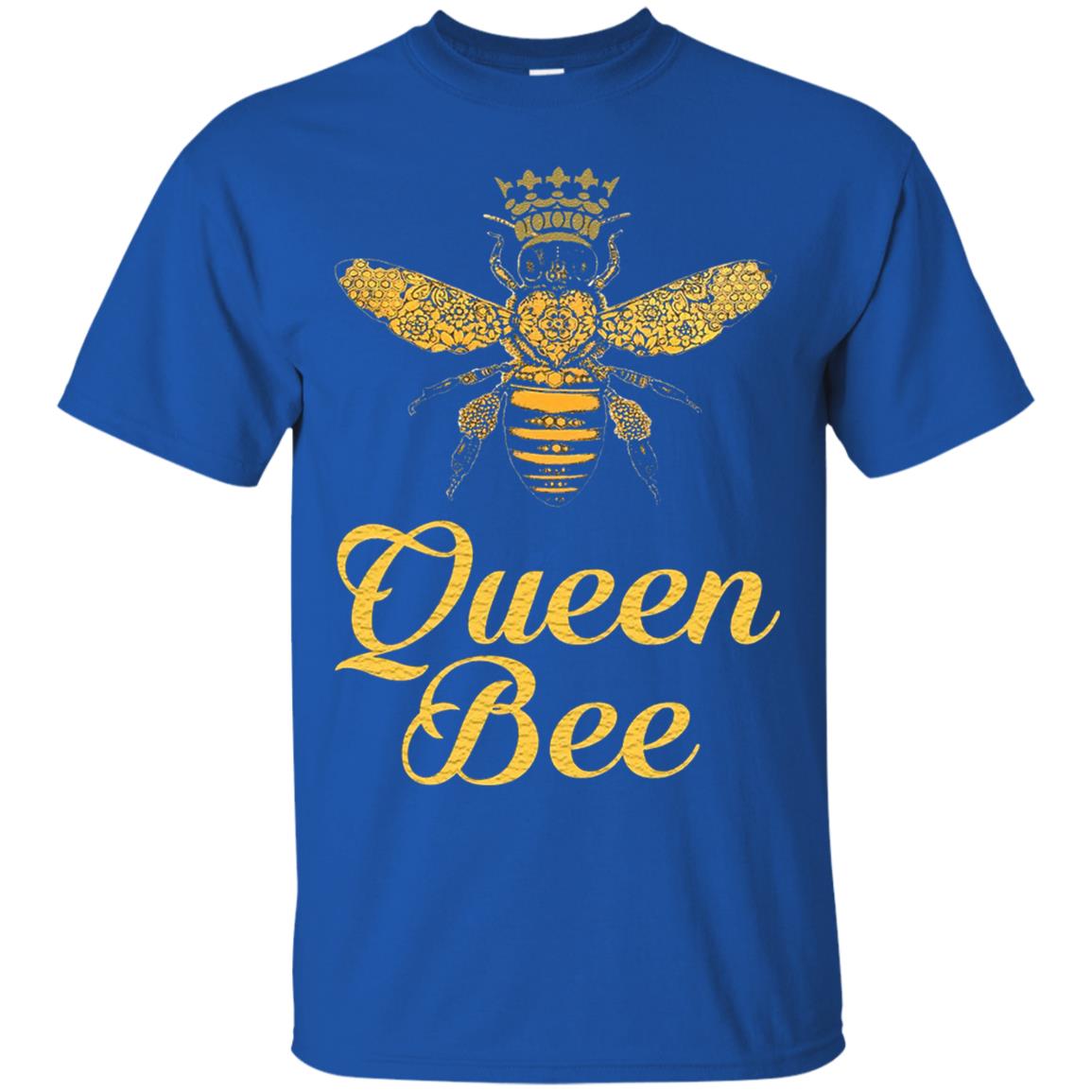 Bee Lover T-shirt Queen Bee Crown T-shirt Royal