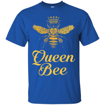 Bee Lover T-shirt Queen Bee Crown T-shirt Royal