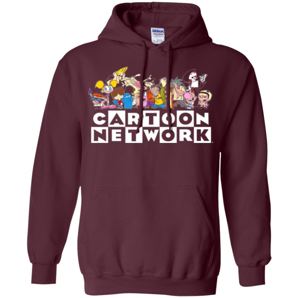 Cartoon T-shirt Classic Character Feature T-shirt Maroon