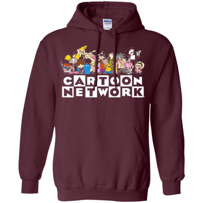 Cartoon T-shirt Classic Character Feature T-shirt Maroon