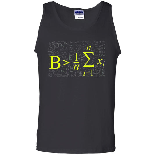 Be Greater Than Average Funny Math Lovers T-shirt Black
