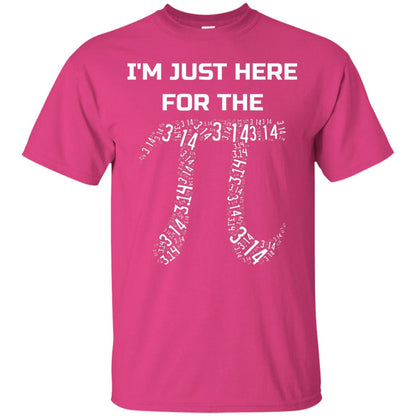 Im Just Here For The Pi Pi Day Shirt Heliconia