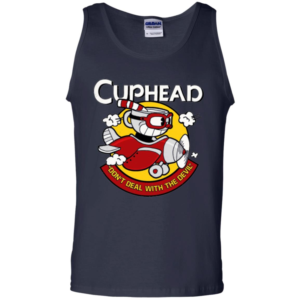 Moive T-shirt Don_t Deal With The Devil Navy