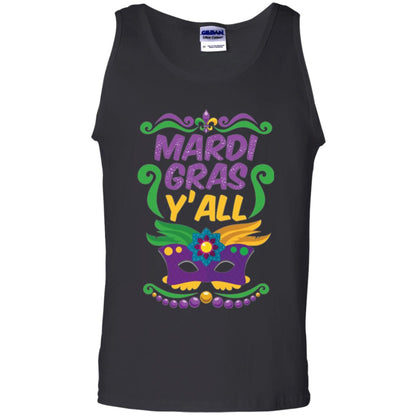 Mardi Gras T Shirt Mardi Gras Y_all T-shirt Black