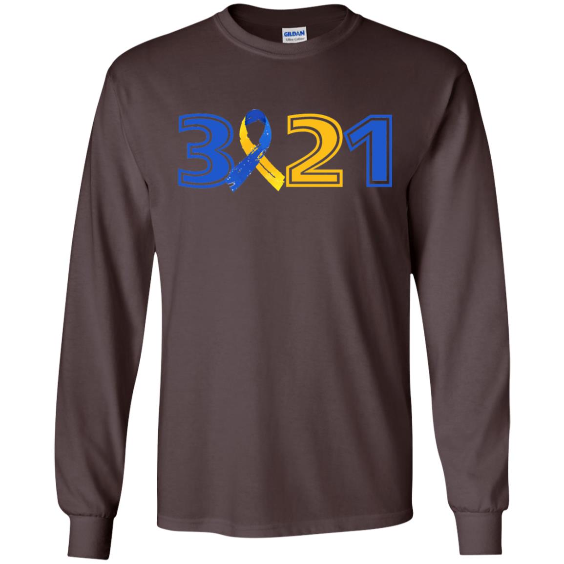 Awareness March 21 World Down Syndrome Day T-shirt Dark Chocolate