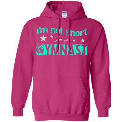 Gymnast T-shirt I_m Not Short I_m A Gymnast Heliconia