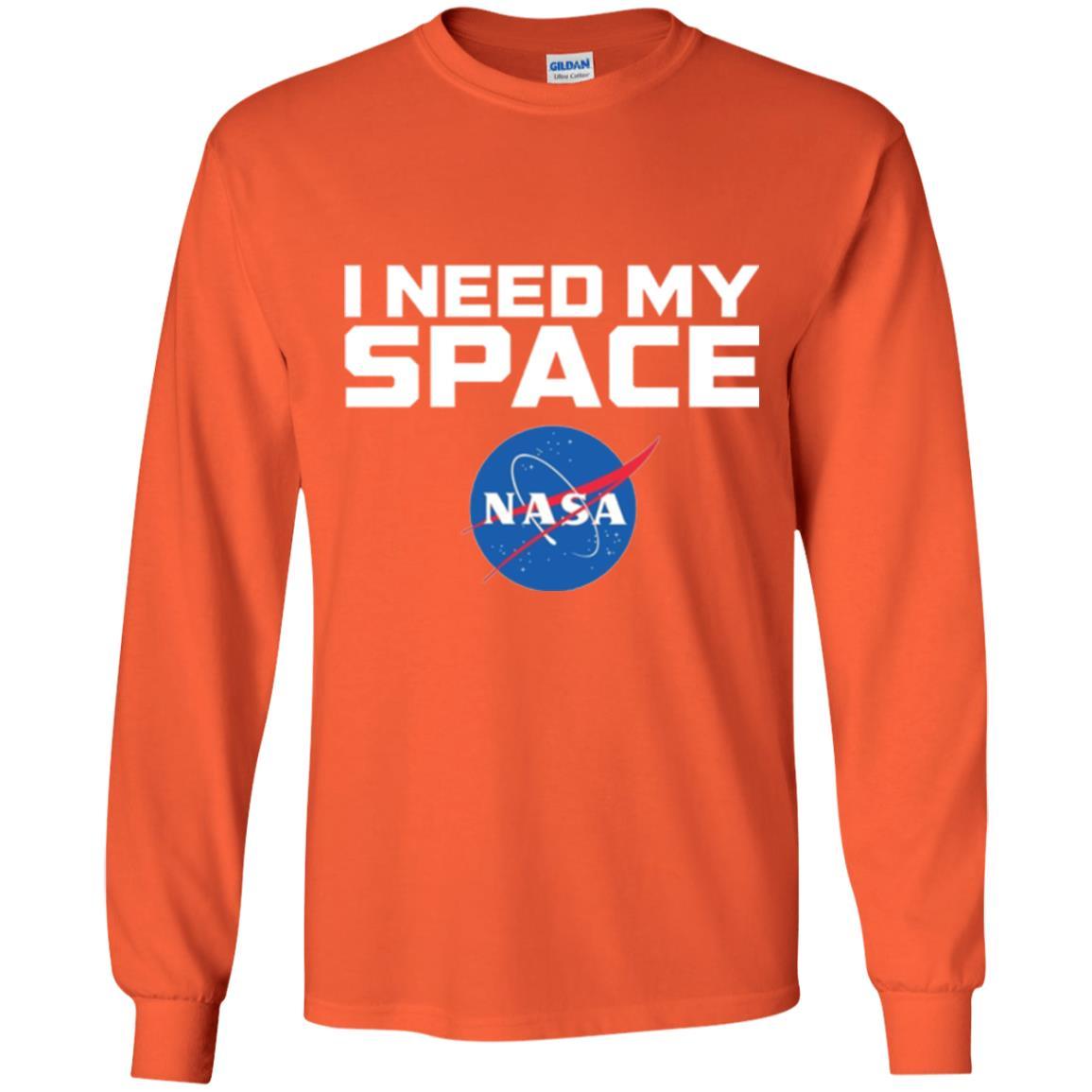 Nasa T-shirt I Need My Space Orange