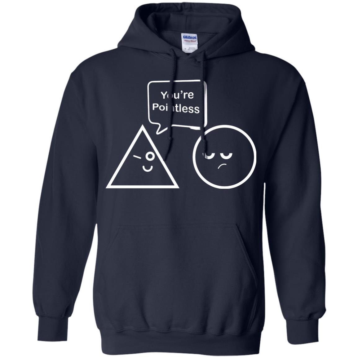 Math Lover T-shirt You're Are Pointless Navy