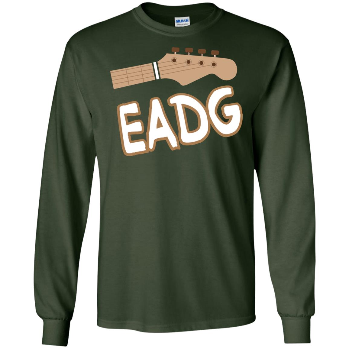 Eadg Bass Tuning Lover Shirt Forest Green