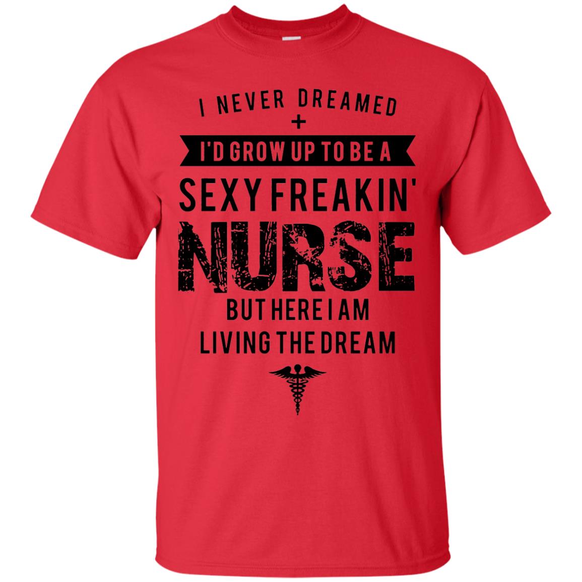 Sexy Nurse Nursing Ladies Shirt Red