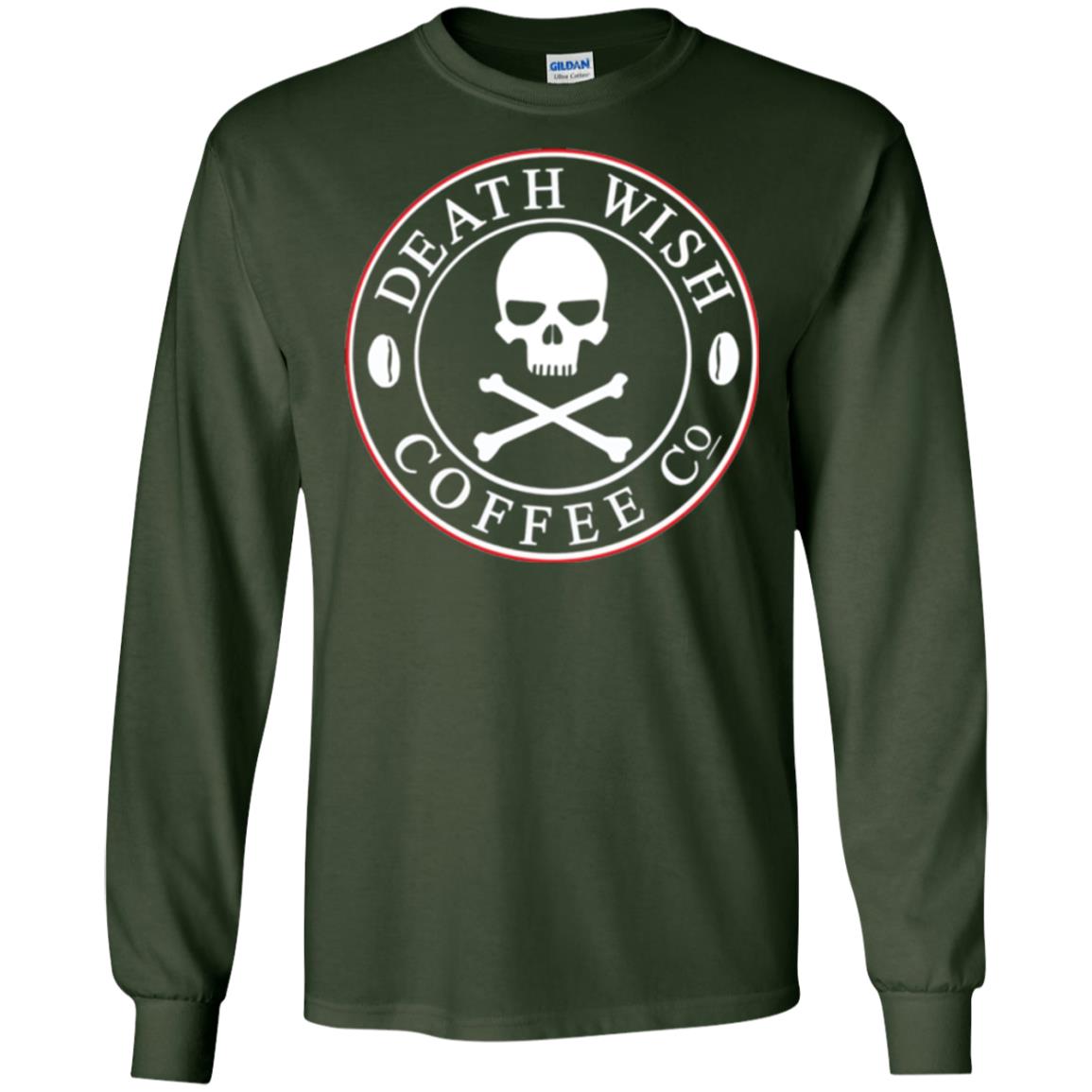 Death Wish Coffee Logo T-shirt Forest Green