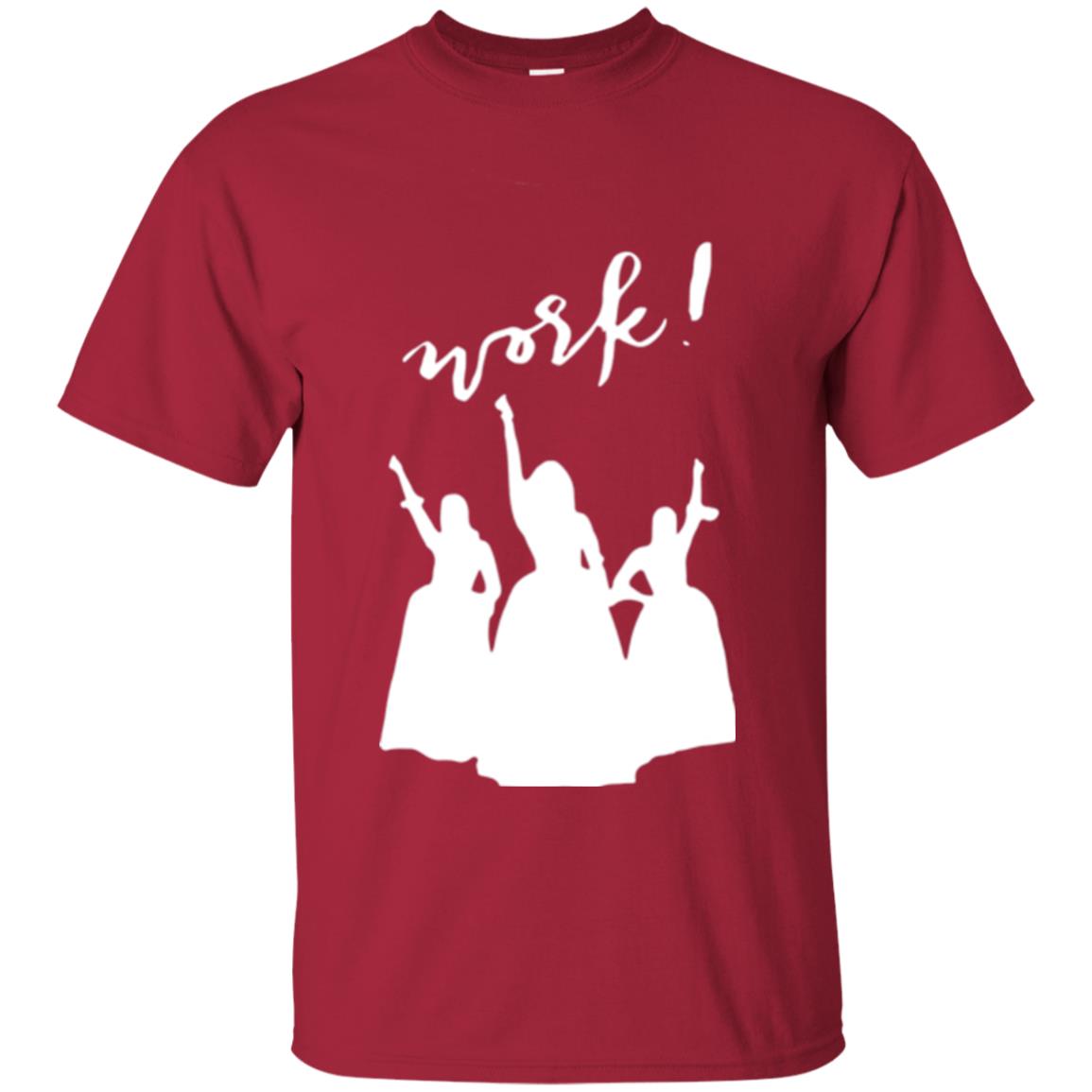 Schuyler Sisters T-shirt Work Cardinal