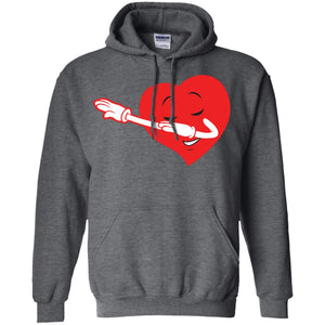 Valentine_s Day T-shirt Dabbing Heart