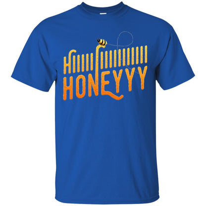 Bee T-shirt Hi Honey T-shirt Royal