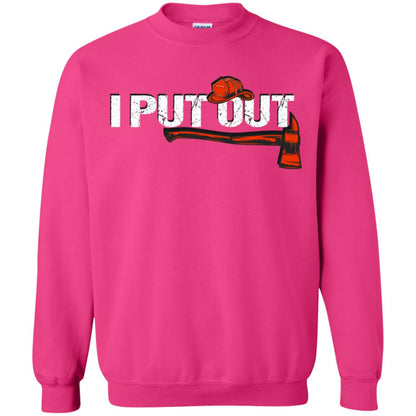I Put Out Firefighter Gift Shirt For Mens Heliconia