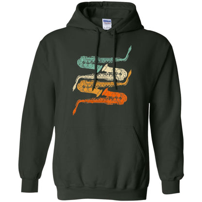 Saxophonist T-shirt Vintage Retro 70s Saxophone Forest Green