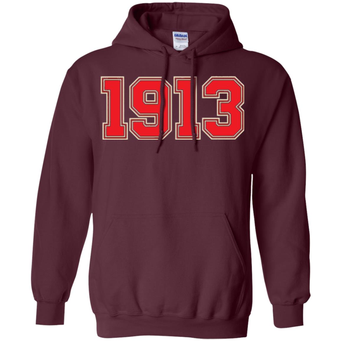 Delta Black Red Jersey Sigma 1913 T-shirt Maroon