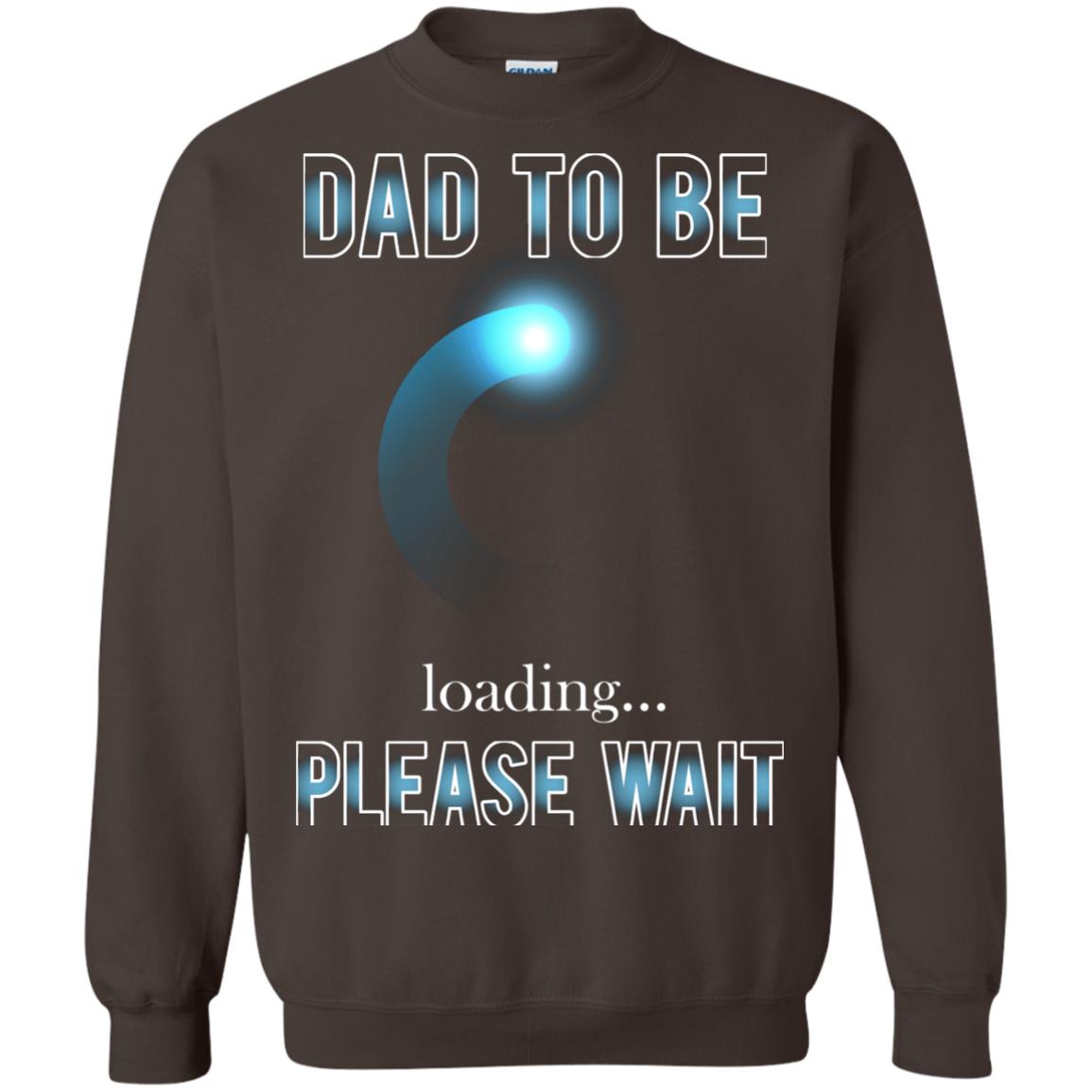 Daddy T-shirt Dad To Be Loading Please Wait Dark Chocolate