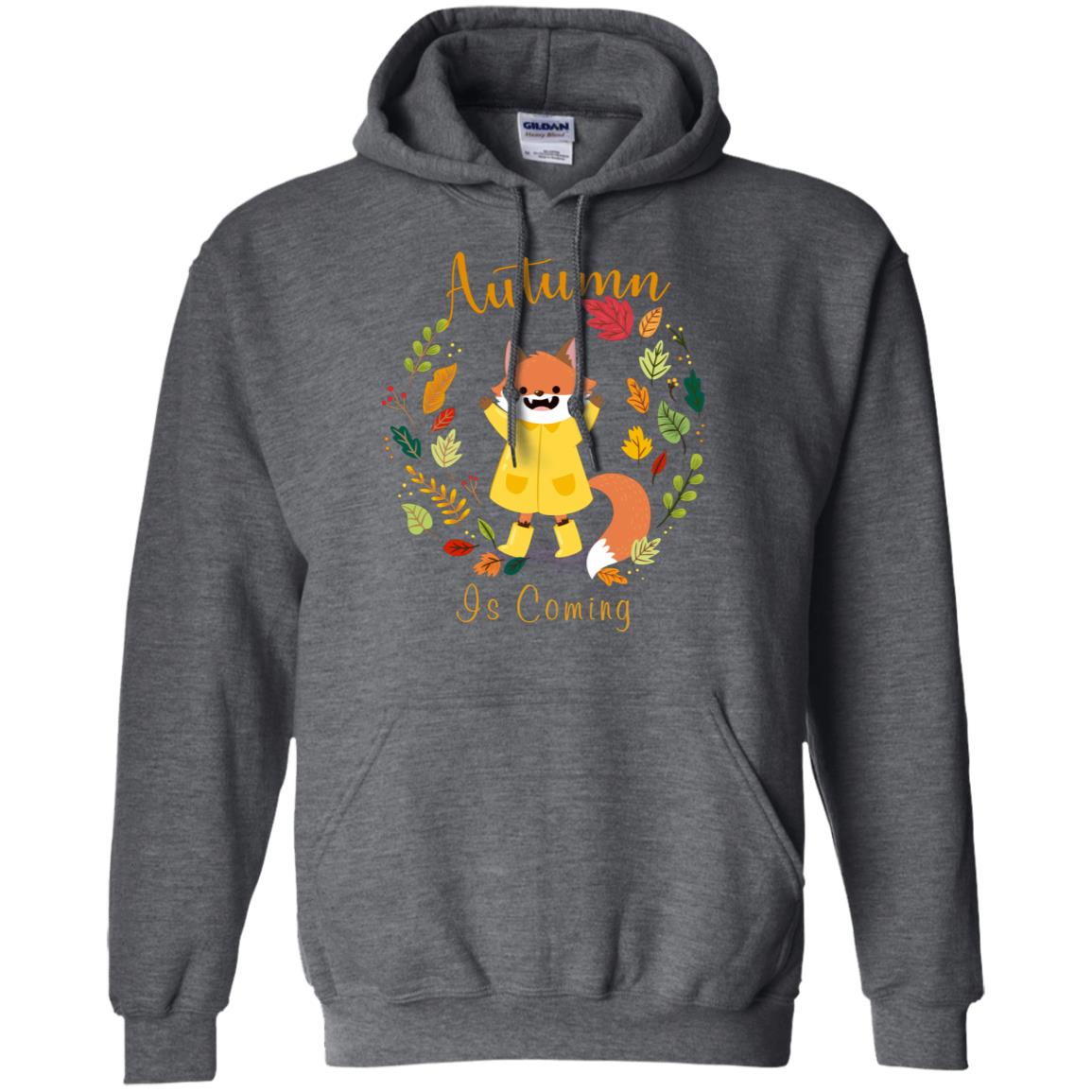 Autumn Is Coming Shirt Dark Heather