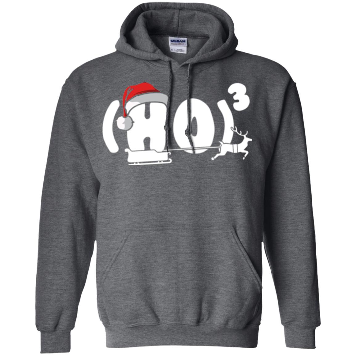 Christmas T-shirt Ho Ho Ho Dark Heather