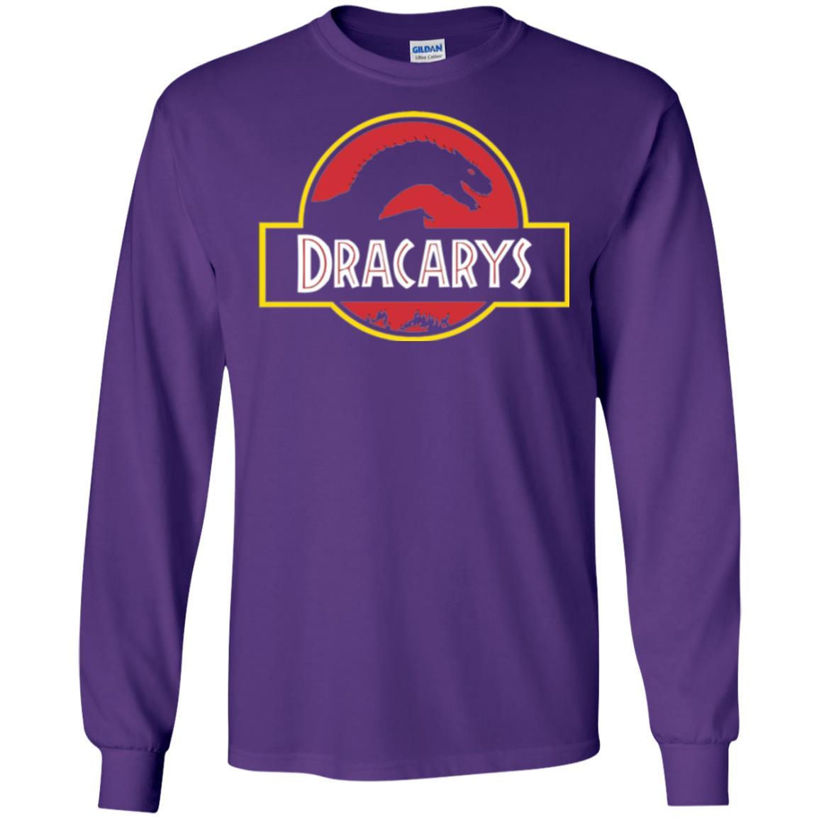 Dinosaur T-shirt Dracarys Dragon Parody Purple