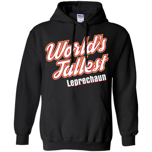 St. Patrick's Day T-shirt World's Tallest Leprechaun Black