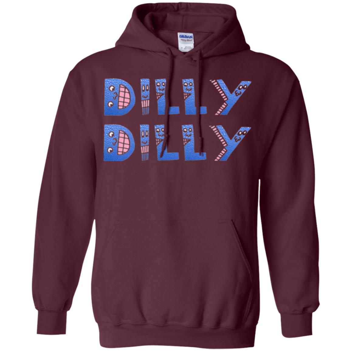 Christmas T-shirt Beer Lovers Dilly Dilly Maroon