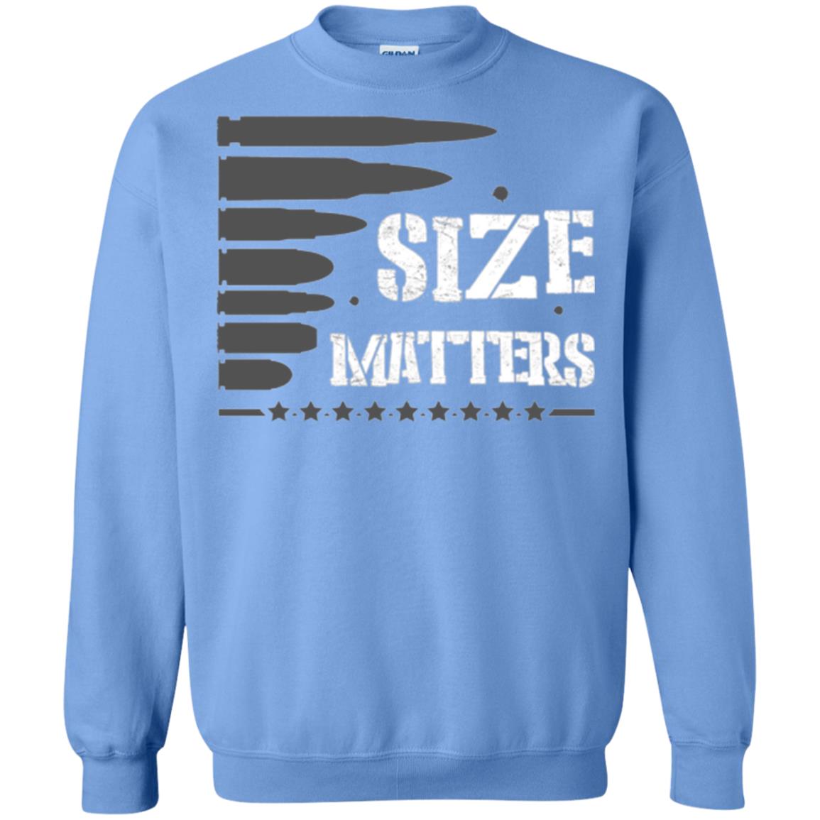 Hunter T-shirt Size Matters Carolina Blue
