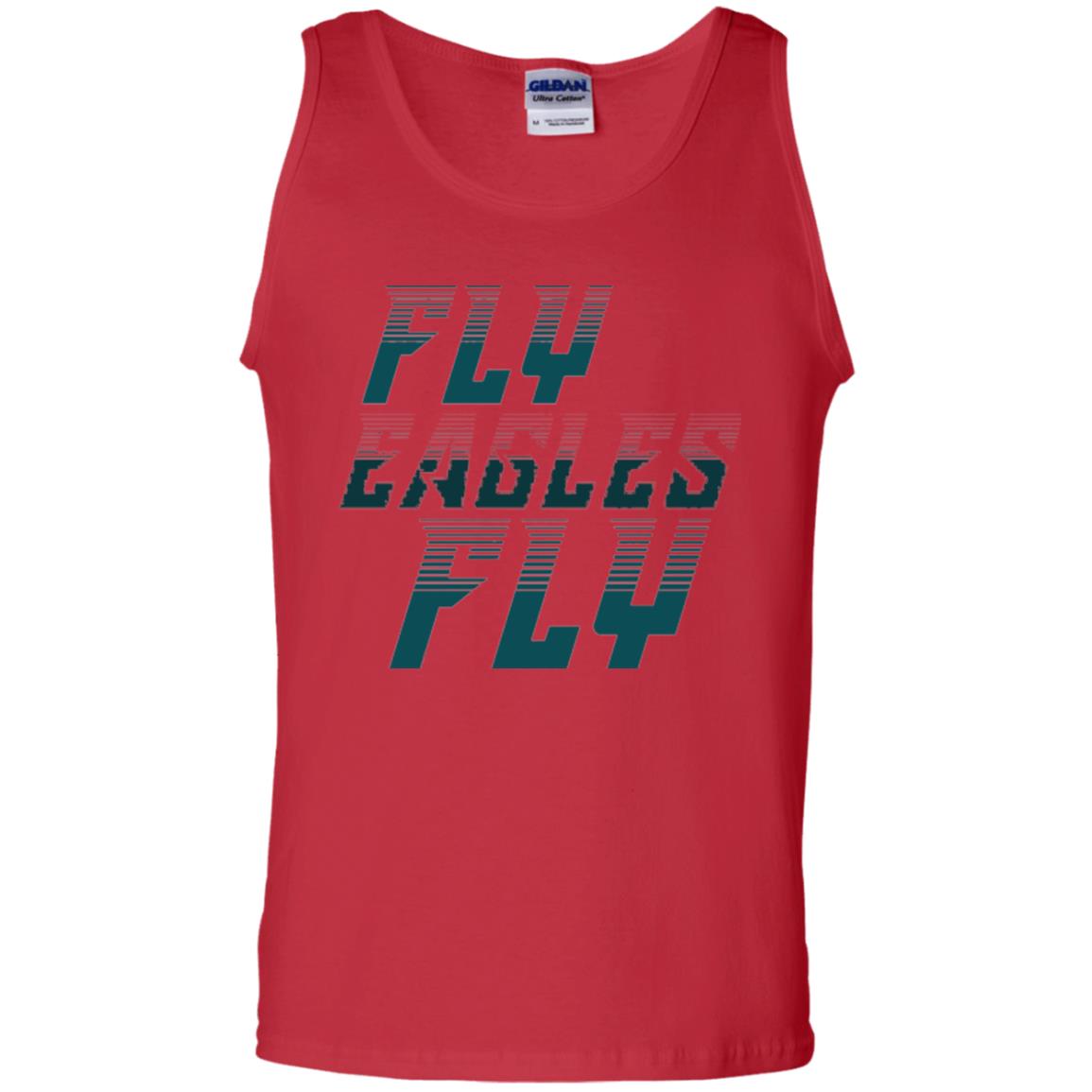 Football Lover T-shirt Fly Eagles Fly Red