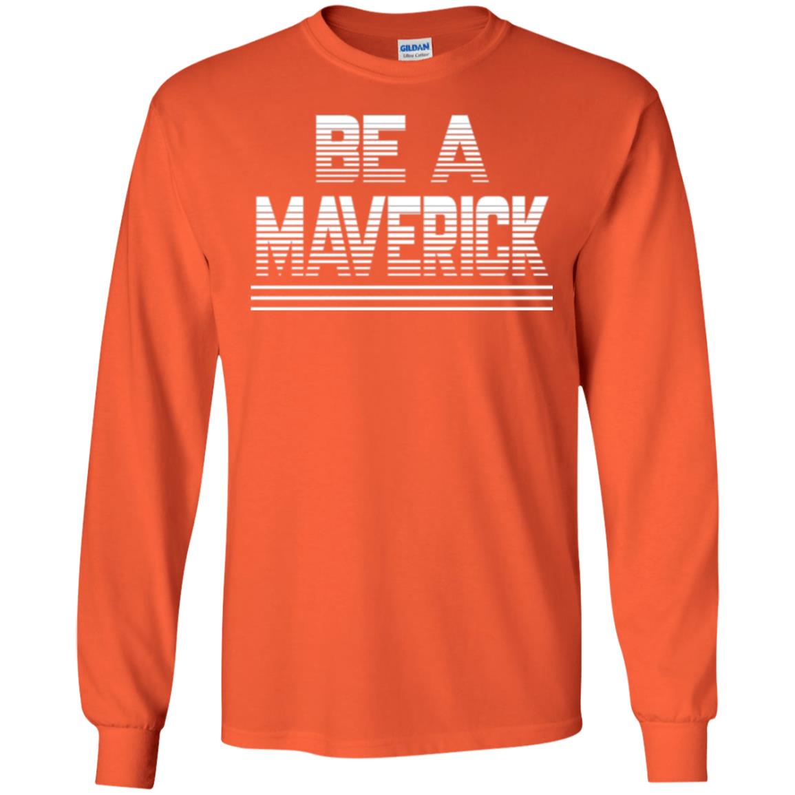 Be A Maverick T-shirt Orange