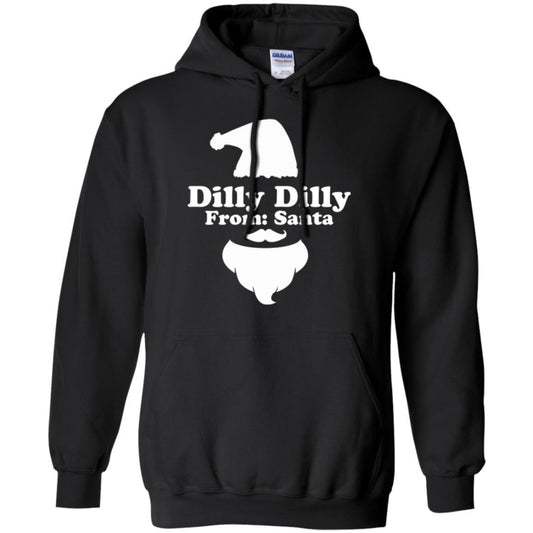Christmas T-shirt Dilly Dilly From Santa Claus T-shirt Black