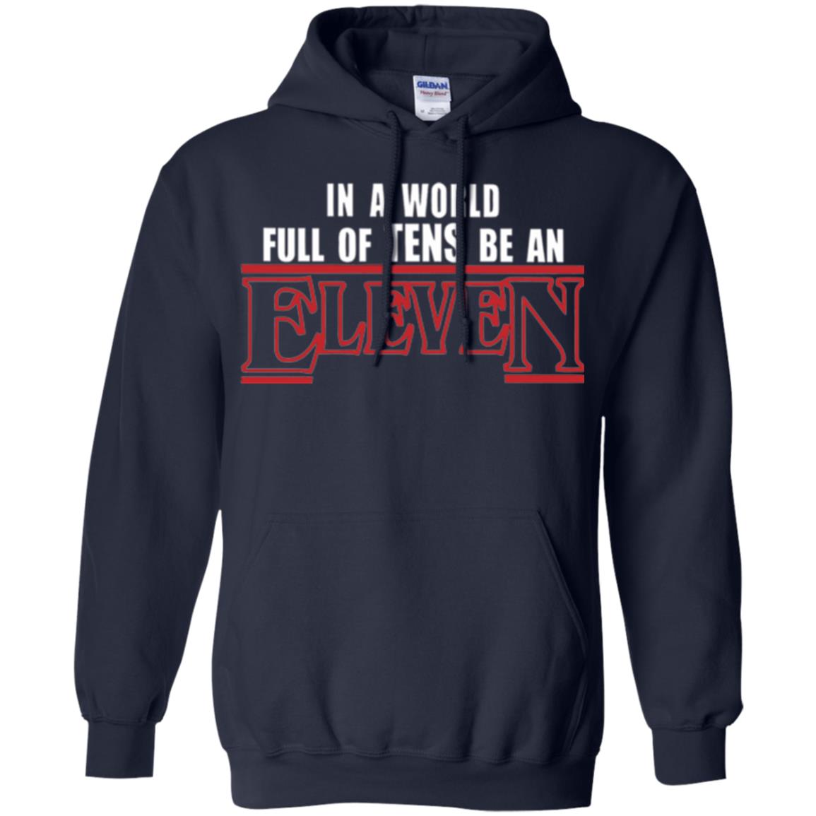 Friends T-shirt In A World Full Of Tens Be An Eleven Navy