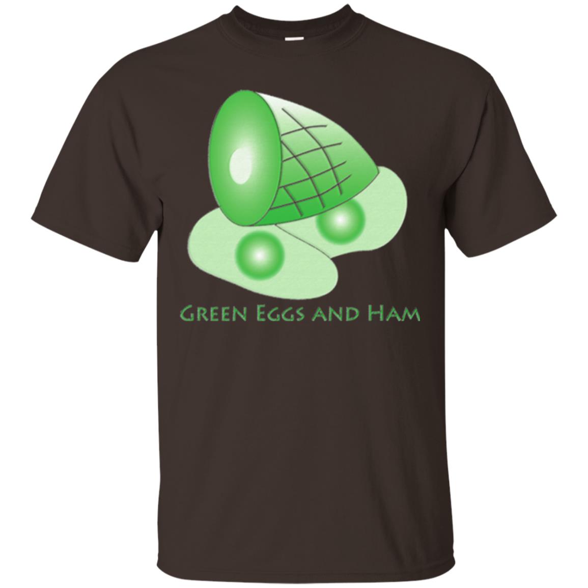 Green Eggs And Ham T-shirt Dark Chocolate