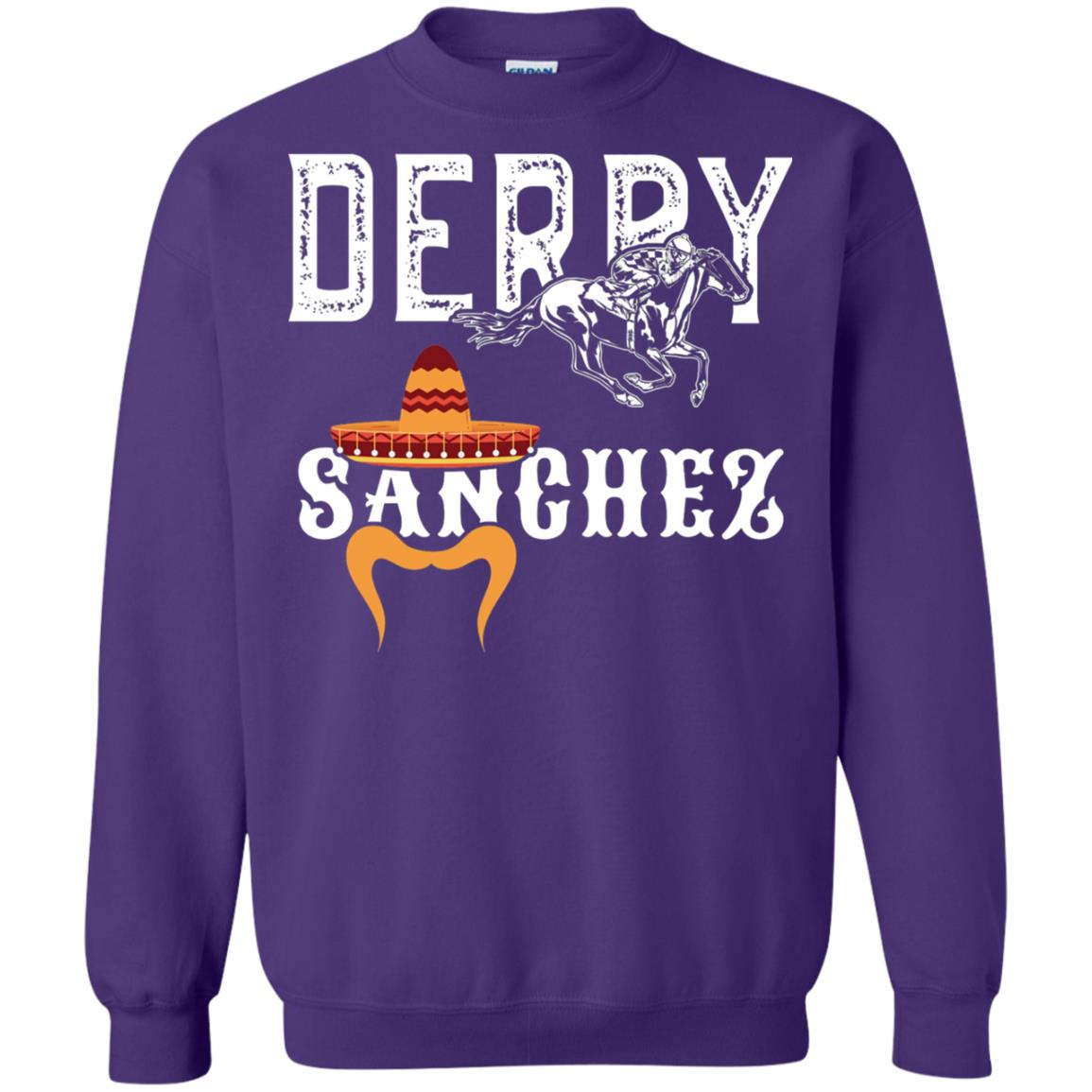 Derby Sanchez When Cinco De Mayo Derby Collide Shirt Purple
