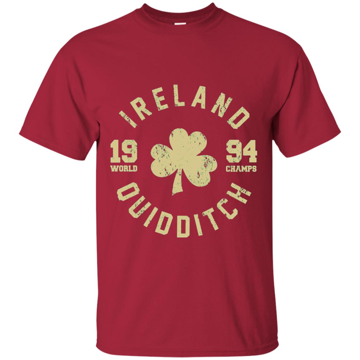St. Patrick's Day Irish T-shirt Ireland Quidditch Cardinal