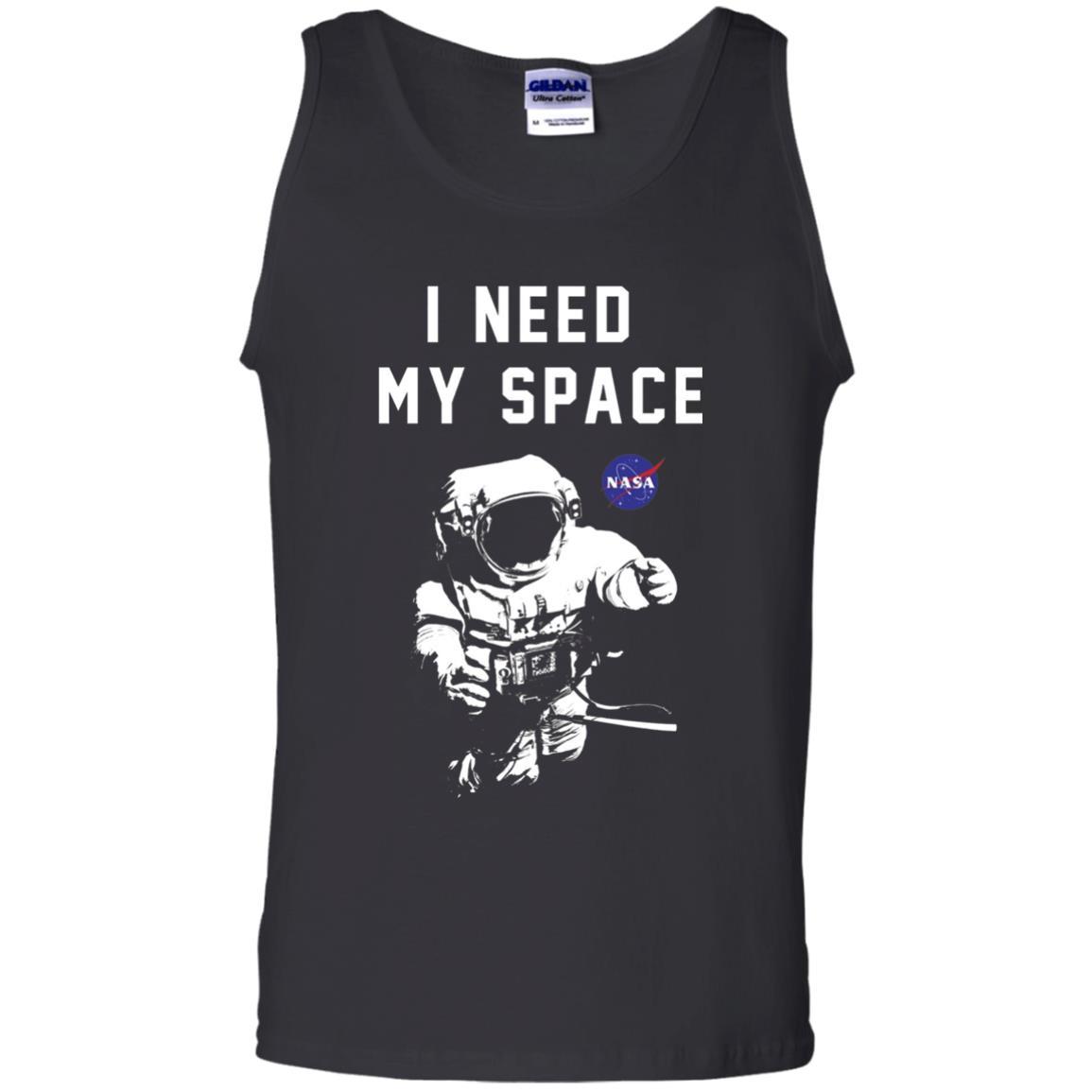 Astronaut T-shirt I Need My Space T-shirt Black
