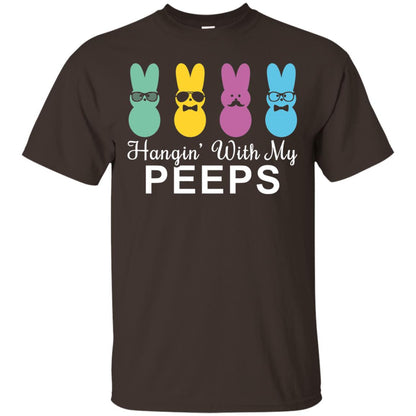 Hanging With My Peeps Gift For Easter Day Dark Chocolate